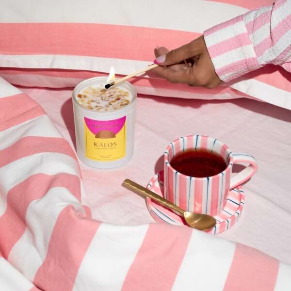 Kalos`  Candle of Prosperity  Lychee Mango & Guava 2