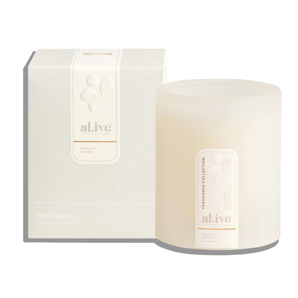 Al.ive Mango & Lychee Luxury Candle
