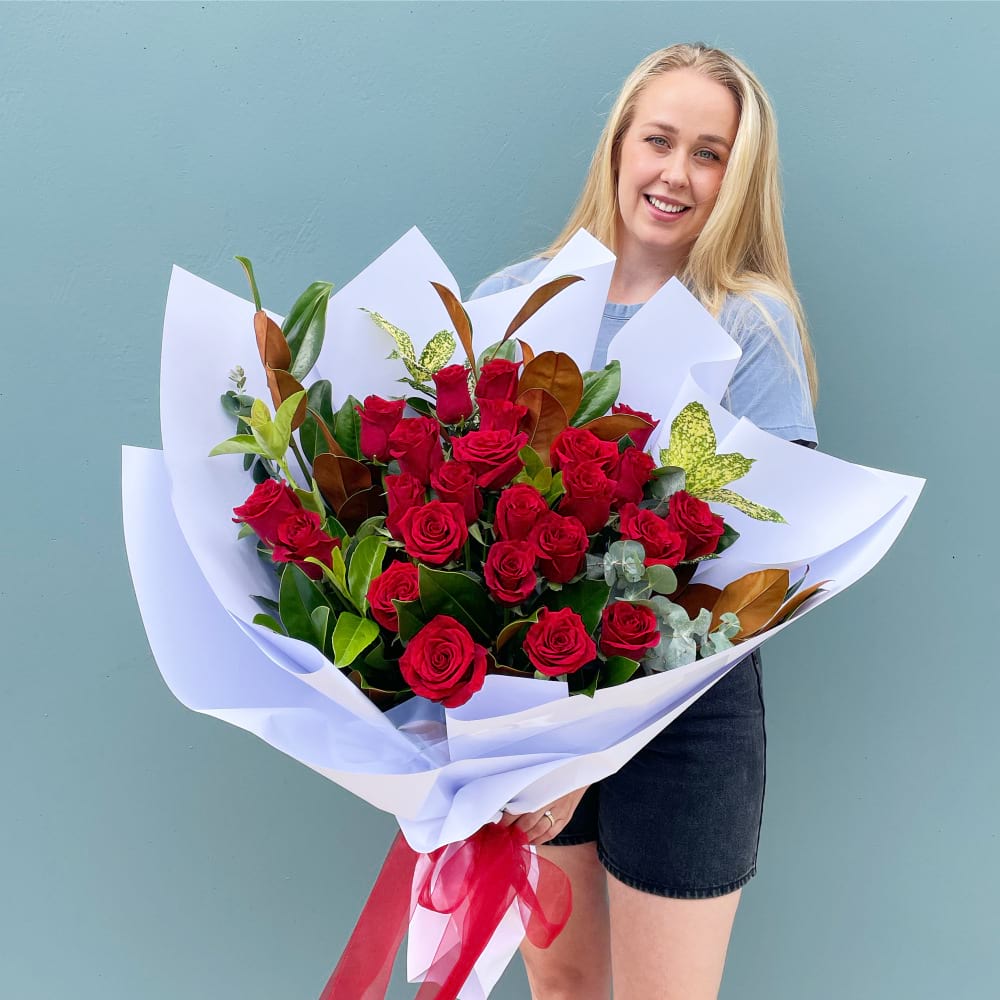 24 Red Rose Bouquet